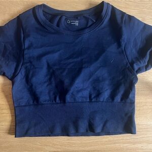 Aerie Navy Blue Crop Top